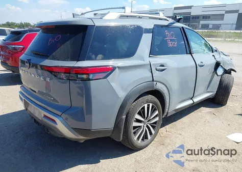 2025 Nissan Pathfinder Platinum Fwd из США, поврежденный, VIN 5N1DR3DG1SC213522